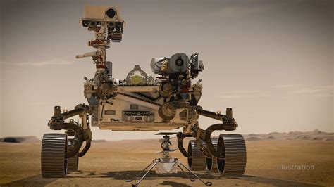 Portrait of Perseverance and Ingenuity (Artist's Concept) – NASA Mars Exploration