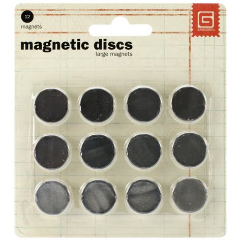 Basic Grey Magnetic Discs 675x132 Thick