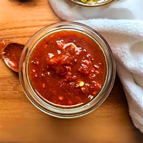 Homemade Chili Garlic Sauce Spicy Food Lovers Rejoice