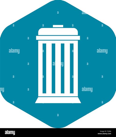 Trash Can Icon Simple Style Stock Vector Image And Art Alamy