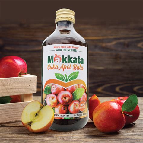 Promo MAKKATA CUKA APEL Batu Malang Organic Apple Cider Vinegar