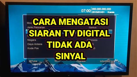 Cara Mencari Sinyal Digital TV Tips Dan Trik Untuk Mendapatkan Sinyal