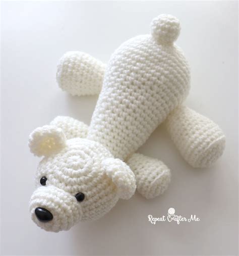 Crochet Polar Bear Buddy Repeat Crafter Me