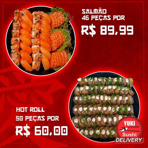 Menu Em YUKI SUSHI Delivery Restaurante Embu Das Artes