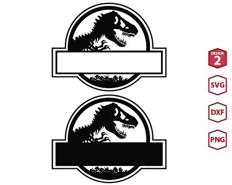 Jurassic Park Template Logo Svg Upp769 Upplop Graphics Resources