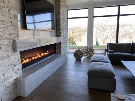 Open Gas Fireplaces Modern Fireplaces Without Glass