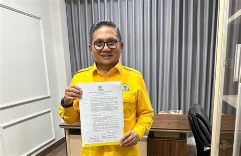 Dapat Surat Tugas Dari DPP Golkar Marten Taha Makin Mantap Menuju