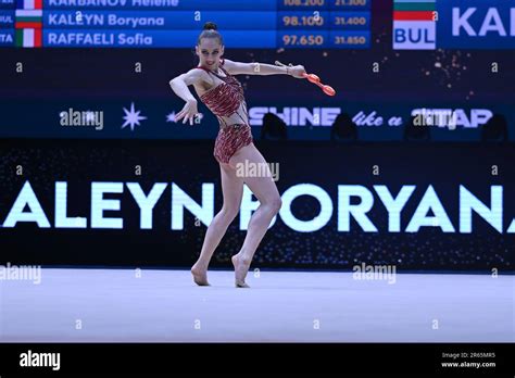 Boryana Kaleyn Of Bulgaria Clubs Routine Individual All Around 2023 Rhythmic Gymnastics