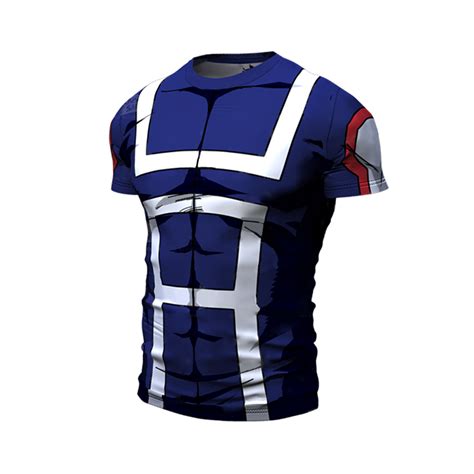 My Hero Academia Gym Costume Boku No Hero T Shirt Men Cycling Pants