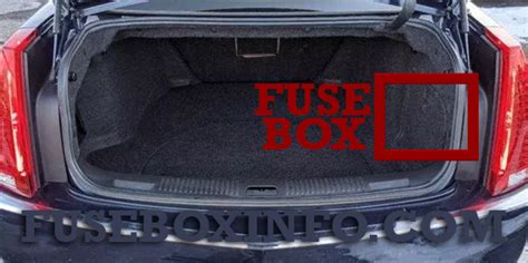 Cadillac CTS 2013 Fuse Box Fuse Box Info Location Diagram