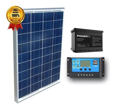 Painel Placa Celula Solar 12v 10w Controlador De Carga 30a Mebuscar