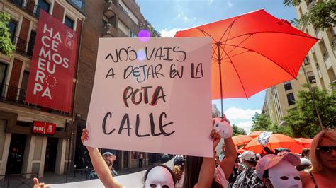 Trabajadoras Sexuales Y Prostitutas Manifestaci N Madrid Stop Abolicion