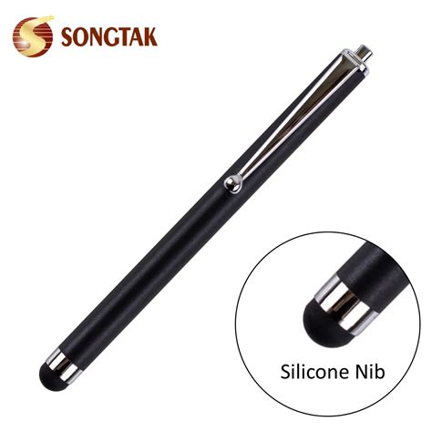 Rubber Tip Metal Mobile Touch Passive Stylus Pen Buy Touchscreen