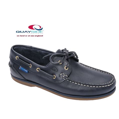 Zapatos N Uticos Quayside Clipper Cuero Navy Naval Chicolino