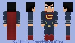 Superman-DCEU Minecraft Skin