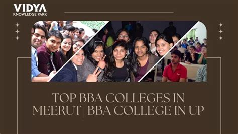 Ppt Top Bba Colleges In Meerut Bba College In Up Powerpoint