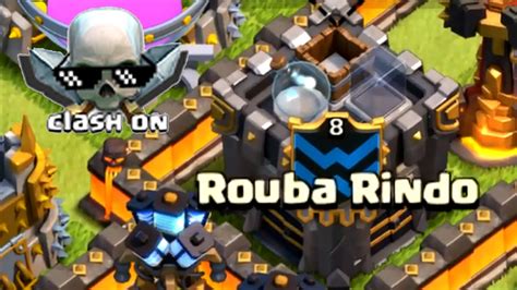 ATAQUE DO CANAL CLASH ON NA GUERRA CLASH OF CLANS YouTube