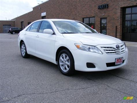 2011 Super White Toyota Camry Le 33438652 Car Color