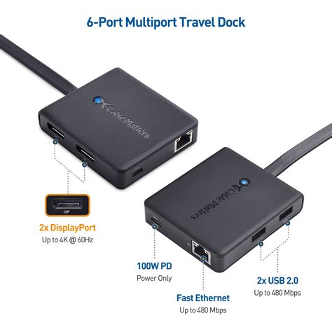 Cable Matters Gen 2 Usb C Dock Usb C Docking Station With Dual 4k