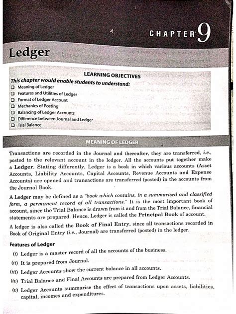 Ledger PDF | PDF | Debits And Credits | Financial Economics