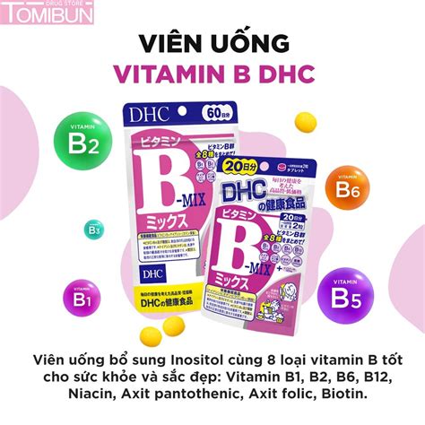 Viên Uống DHC Bổ Sung Vitamin B Mix Tổng Hợp