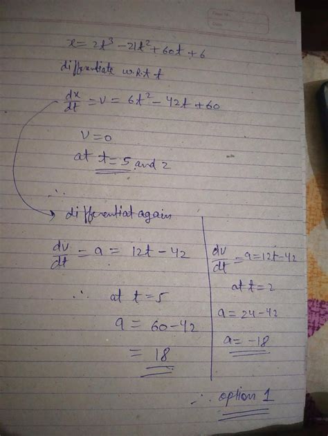 The Position Of A Particle Moving Along X Axis Given By X T