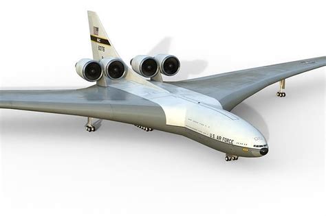 Lockheed CL 1201 Nuclear Powered Aircraft 3D Model CGTrader