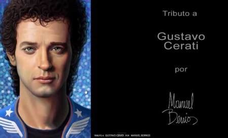 Video Artista chileno rindió homenaje a Cerati con retrato virtual