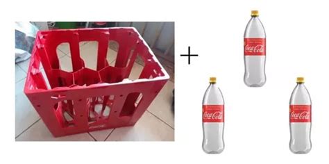 Kit 1 Engradado Coca Cola 2 Litros Retornável E 03 Vasilhame