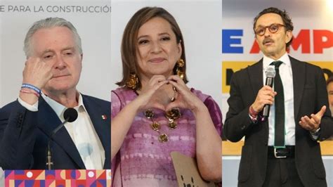 Xóchitl Gálvez Santiago Creel Gabriel Quadri Y Jorge Luis Preciado Se