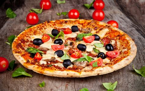 Delicious Pizza Hd Wallpaper For Food Lovers