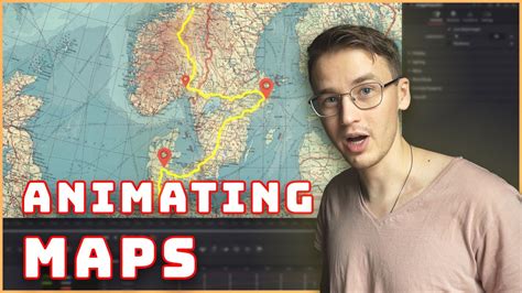 Epic Travel Map Animation Tutorial │davinci Resolve Youtube