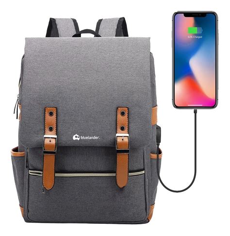 Mochila Antirrobo Para Laptop Vintage Impermeable Puerto Usb MercadoLibre