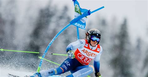 Sci Alpino Cdm Donne Discesa Crans Montana Brignone In Ultima