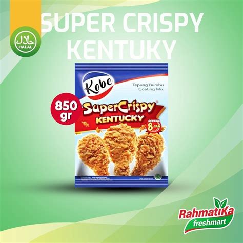 Jual Kobe Tepung Bumbu Super Crispy Kentucky 850 Gram Shopee Indonesia