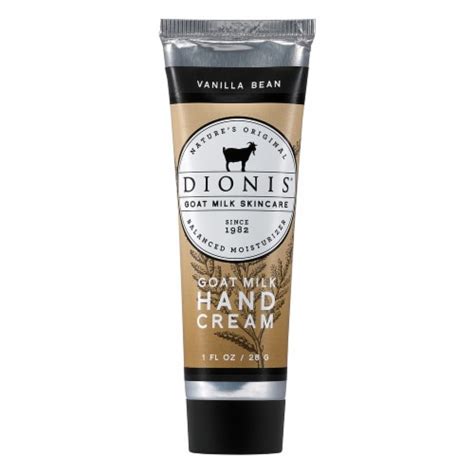 Dionis Vanilla Bean Goat Milk Hand Cream 1 Fl Oz Kroger