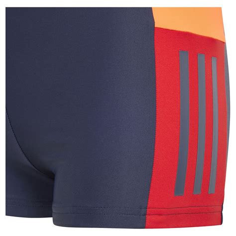 Adidas Colorblock 3 Stripes Swim Boxer Blue Dressinn