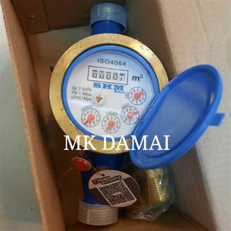 Jual Shm Meteran Air Bersih Drat Inch Water Meter Shm Dn Di