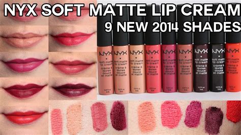 New Nyx Soft Matte Lip Creams For Swatches Review