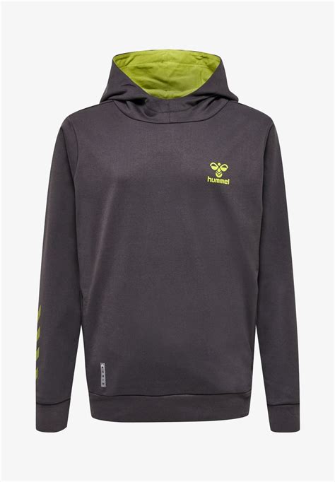 Hummel Offgrid Hoodie Forged Iron Dark Citrongrijs Zalandonl