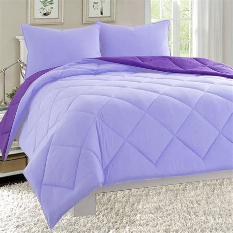 All Season Light Weight Down Alternative Reversible Piece Comforter