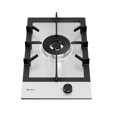 Cooktop Dominó Zurique Aço Inox 1 Boca 30cm 41203 Debacco Padovani