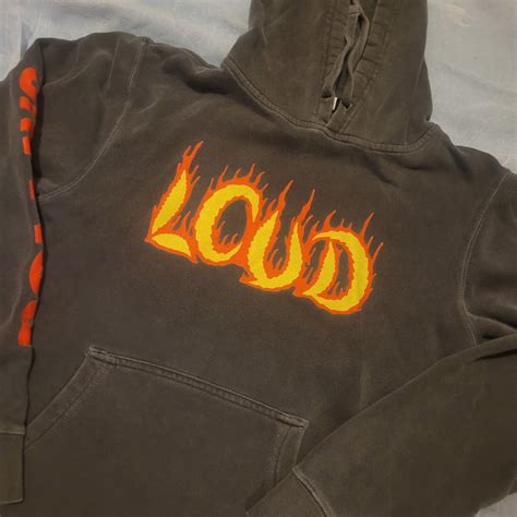 Rolling Loud Music Festival Flame Logo Hoodie Gem