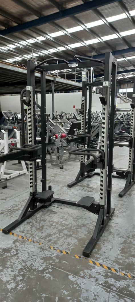 Technogym Pure Strength Olympic Half Rack Grays Fitness