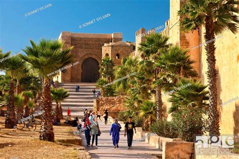 Morocco Rabat Casbah Des Oudaias Kasbah Of The Udayas And Wears