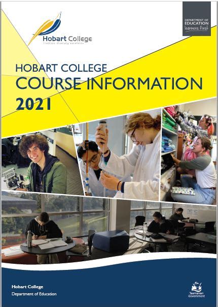 Courses on offer in 2021 – Hobart College