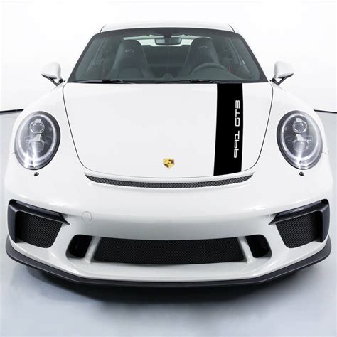 Porsche 991 Gt3 Stickers Hood Stripes Decal Sticker