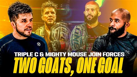 EXCLUSIVE 2 GOATs 1 GOAL Henry Cejudo Demetrious Johnson Join