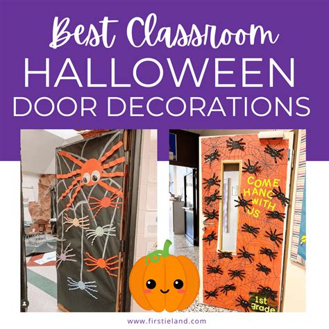 Best Halloween Classroom Door Decorations For 2023 Firstieland First Grade Teacher Blog