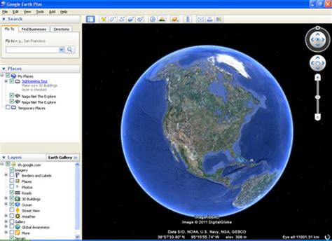 Google Earth Globe Virtual Laboratorium Komputer SMP N 1 Parapat